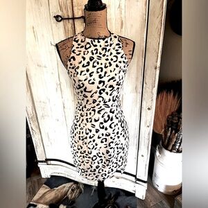 Keepsake the label leopard print mini dress